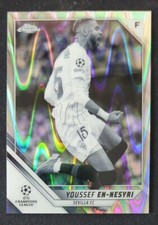 2022 Topps Chrome UEFA Youssef En-Nesyri Ray-Wave Refractor 