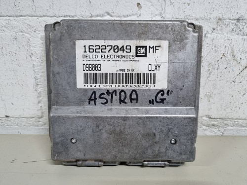Opel Astra G 1,6 Motorsteuergerät ECU 55KW/75PS X16SZR Motor 16227049