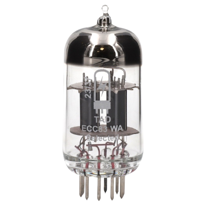 Tube Audio TAD 12AX7WA ECC83 - Plaques Chromées Argent - Appairé Et Testé - Neuf