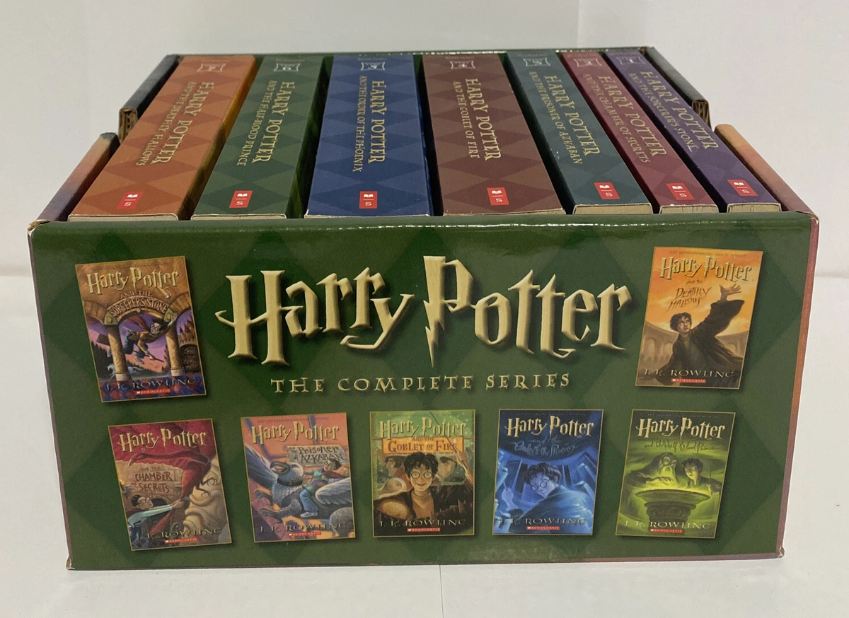 7 Libros Harry Potter Saga Completa Edicion Especial Boxset