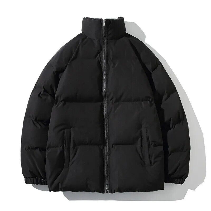 Winter Jacket Men Parkas Warm Coat Mens Stand Collar Casual Parka Men Streetwear