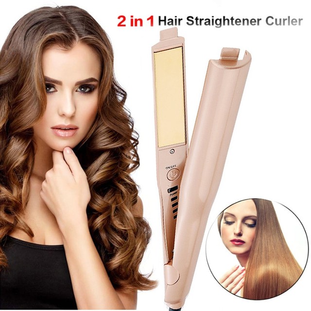 2 In 1 Mestar Iron Pro Hair Straightener Curling Iron For Sale
