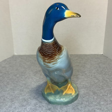 Mallard Duck Numbered from Italy Ceramic 5.5" Tall Read 