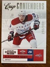 11-12 Panini Contenders Hockey Cup 147 Alexander Semin /999