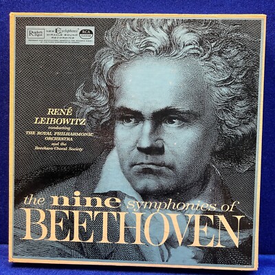 Readers Digest RCA The Nine Symphonies of Beethoven Boxed Set, 7 Albums ...
