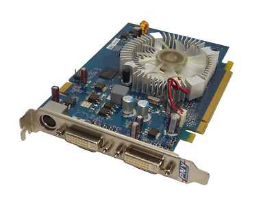 PNY nVIDIA GeForce 8600GT 256MB GDDR3 PCI-E GRAFIKKARTE DUAL DVI S-VIDEO #GK9920