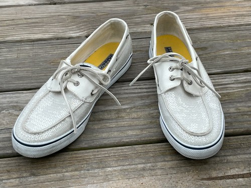 Sperry Top-sider Women Boat Shoes White 