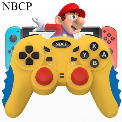 NBCP Wireless Pro Controller Gamepad Joypad Yellow For Nintendo Switch P3 PC