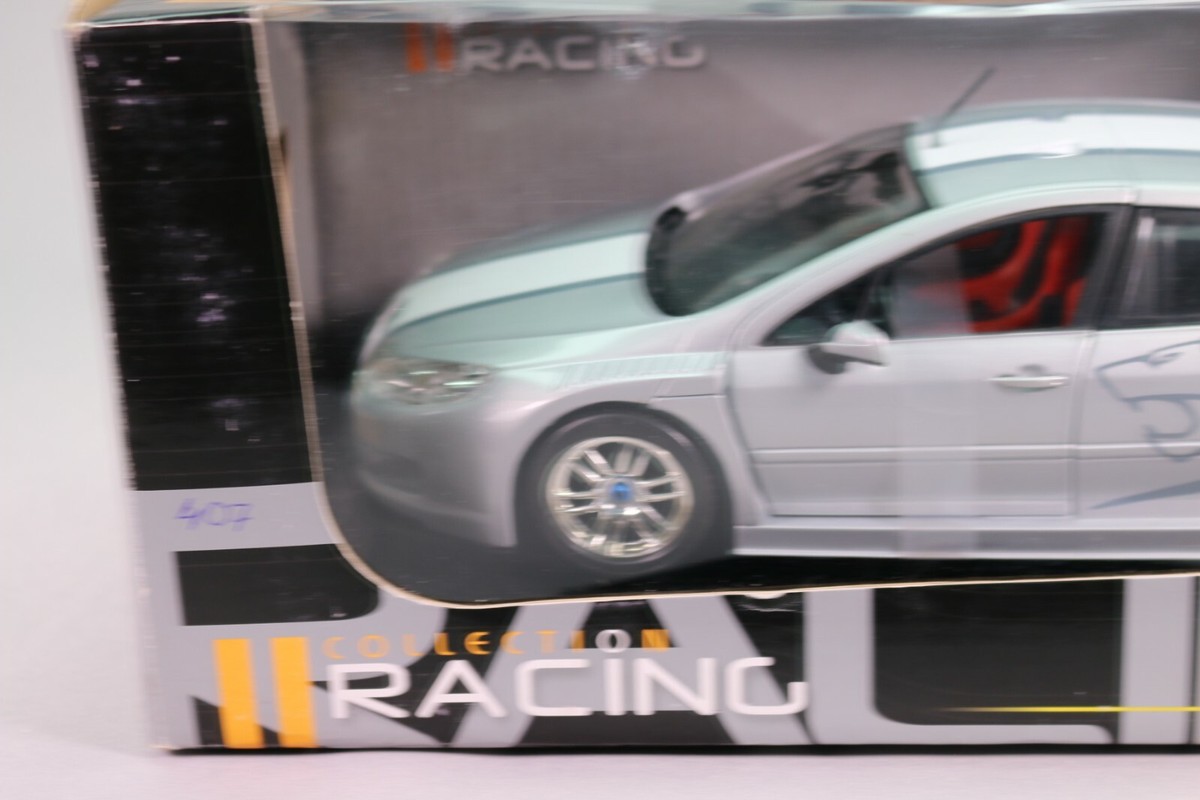 Solido Racing 1/18 – Peugeot 407 Silhouette Grise – LJ692 – Occasion Comme Neuve
