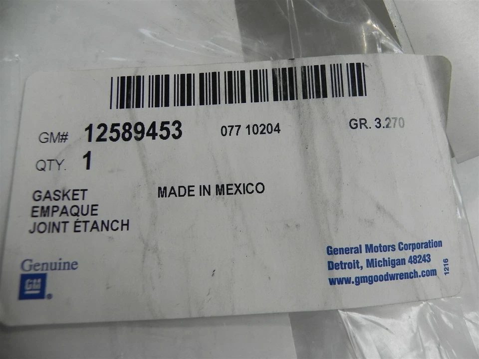 GM #12589453 EXHAUST MANIFOLD GASKET 2008-09 SATURN VUE 2007-08 SATURN AURA ... - Image 2 of 4