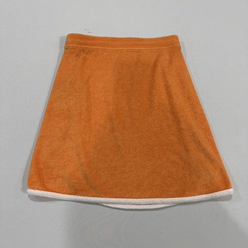 Falda de tela de felpa atlética de tiro ultra alto naranja XS Hollister para mujer - Imagen 3 de 5