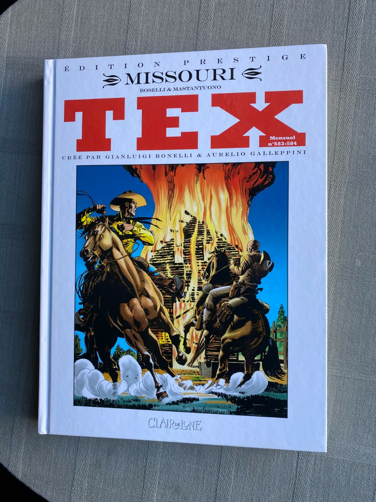 Boselli Man Tex Collection Clear Of Lune No. 583/584 Eo IN Excellent Condition