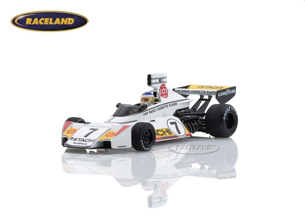 Brabham BT44 Cosworth V8 F1 Hitachi Gp Belgien 1974 Carlos Reutemann, Spark 1:43-image