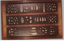 Vintage Postcard Flint Ridge Museum Glenford Ohio