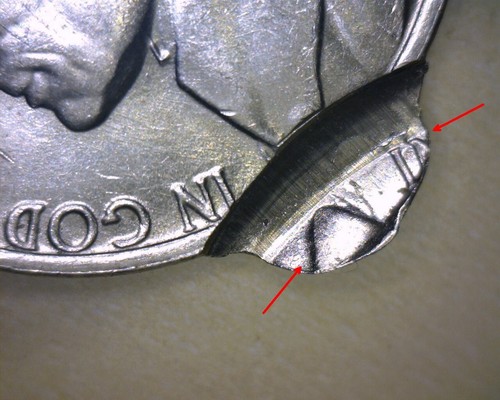 1979 JEFFERSON NICKEL🌟DOUBLE STRUCK🌟UNI-FACED 2nd STRIKE🌟ERROR COIN - Picture 7 of 8