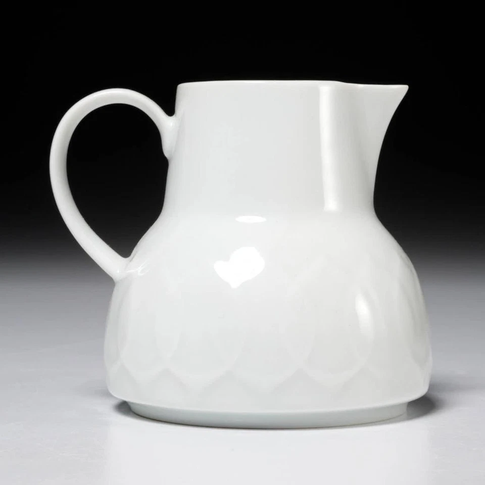 Набор сахарниц и сливок Rosenthal Continental белый лотос с тиснением - Изображение 2 из 4