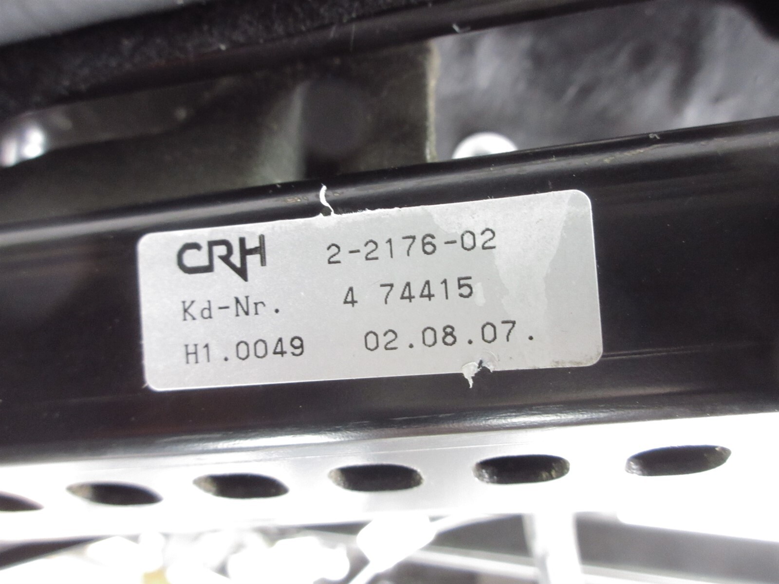 2008 Ferrari F430 Spider Front Right Passenger Side RH Manual Seat Assembly