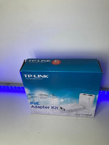 TP-Link TL-POE200 PoE Adapter Kit Power Injector & Splitter 100M #281 - Picture 2 of 2