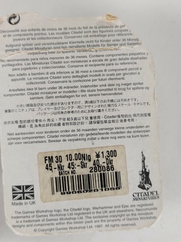 Blister/scatole METALLO Warhammer Age of Sigmar Fantasy Battles multilista OOP - Foto 337 di 484