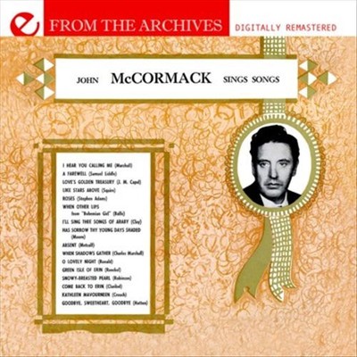 JOHN MCCORMACK FROM THE ARCHIVES NEW DIGITAL DOWNLOAD