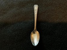 Cuillère d'exposition Century of Progress 1933. Plaqué argent avec logo C de P.