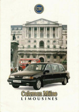Coleman Milne Grosvenor Limousine c1990 UK Market Foldout Brochure Ford Granada