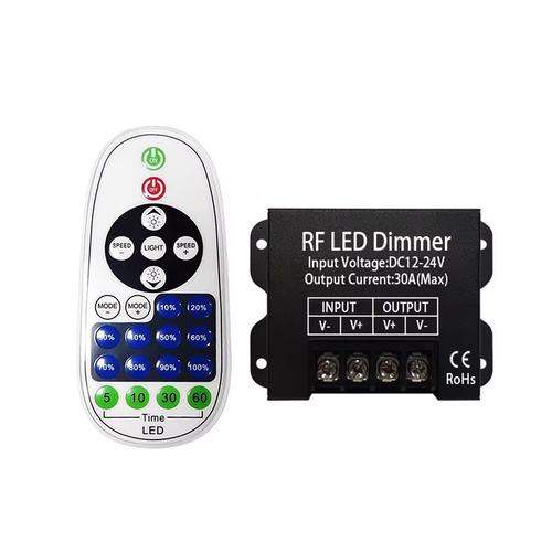 DC12-24V Single Color LED Light Strip Dimmer Wireless Remote Controller Dimmer - Picture 2 of 13