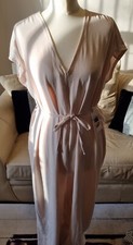 Beautiful Ladies Beige Cuffed Leg Jumpsuit Size 10 To 16