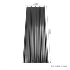 12/24PCS Roof Sheets Corrugated Profile Galvanized Metal Roofing Sheet Panels
