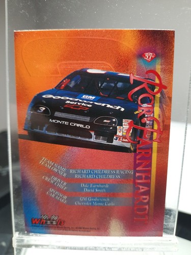 1996 Wheels Nascar Dale Earnhardt Trading Card #57 - Picture 2 of 2
