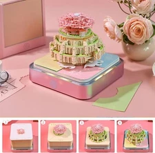 3D Calendar Piece Calendar With Lights Paper Carving Art Notepad Memo Pad