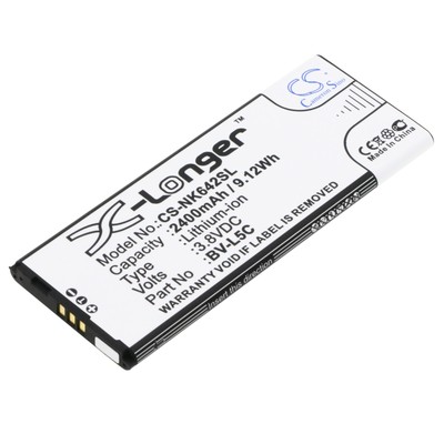 Battery for Nokia Lumia 640 Dual SIM LTE Microsoft BV-L5C SmartPhone CS-NK642SL