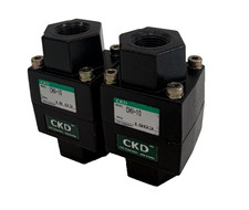 NEW LOT OF 2 CKD CHV-10 CHECK VALVE CHV10