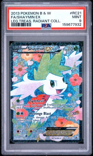 Shaymin-EX graded PSA 9 for sale on eBay