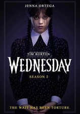 Wednesday Season 2 Custom DVD  2-Disc Set  English Audio  EN/CH/Malay Sub