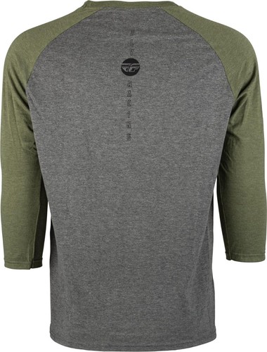 NO RESERVE Fly Racing Mens 2X-Large Casual 3/4 Sleeve T-Shirt not FOX/TLD/FXR - Picture 2 of 3