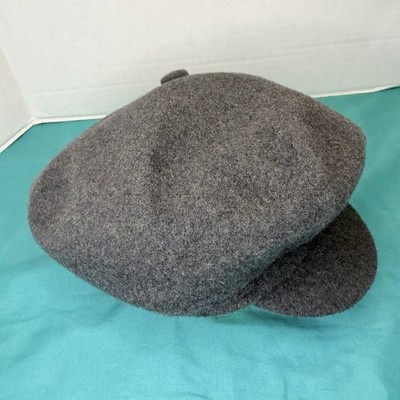 Vintage Kangol Wool Spitfire Gray Newsboy Hat