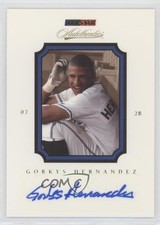 2007 TRISTAR Autothentics Auto Gorkys Hernandez #7 Auto n0b