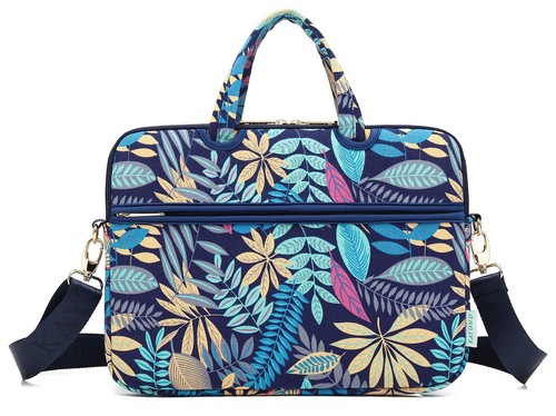 Forest Series Bule Patten Waterproof Laptop Shoulder Messenger Bag Case Sleev... - Picture 2 of 9