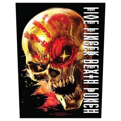 Five Finger Death Punch Backpatch Rückenaufnäher · And Justice For None (29cm x