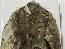 US Army OCP Multicam Aircrew Combat Uniform Coat, Size Medium-Long