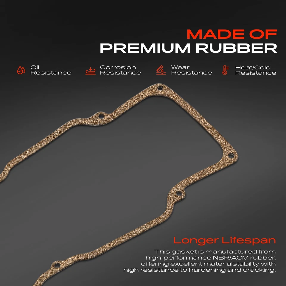 Juego de juntas de cubierta de válvula de motor para Ford Courier 1972-1982 Mazda B1600 B1800 B2000 Foto 3 de 4