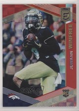 2019 Panini Donruss Elite Rookies Red /299 Juwann Winfree #169 uu6