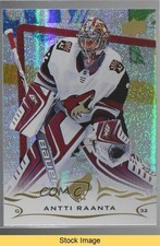 2018-19 Upper Deck Speckled Rainbow Foil Antti Raanta #10 READ k4r