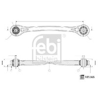 Lenker RadaufhäNgung Links FüR Audi Q7 4M 2.0 3.0 4.0 15 Bis 26 Febi Daxb Dmga