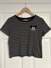 Fun Disney Mickey Mouse Colourful Striped Gra...
