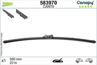 Wischblatt Scheibenwischer Canopy Valeo 583970 FüR Mercedes Klasse Sports Tourer