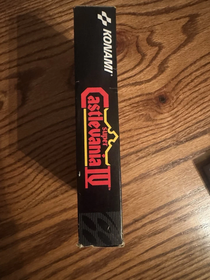 Super Castlevania IV (Super Nintendo SNES 1991) Complete CIB Box Manual GUC - Image 3 of 4