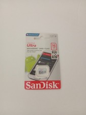 SanDisk Ultra 16GB UHS Speed Class 10 MicroSDHC Memory Card SDSQUNS-016G-GN3MN 