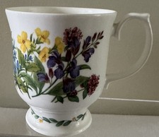 ROY KIRKHAM~Vintage Herbs & Spices china Mug ~Sage Rosemary Thyme ~Saffron 1997 